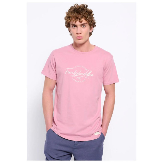 Funky Buddha Ανδρική κοντομάνικη μπλούζα